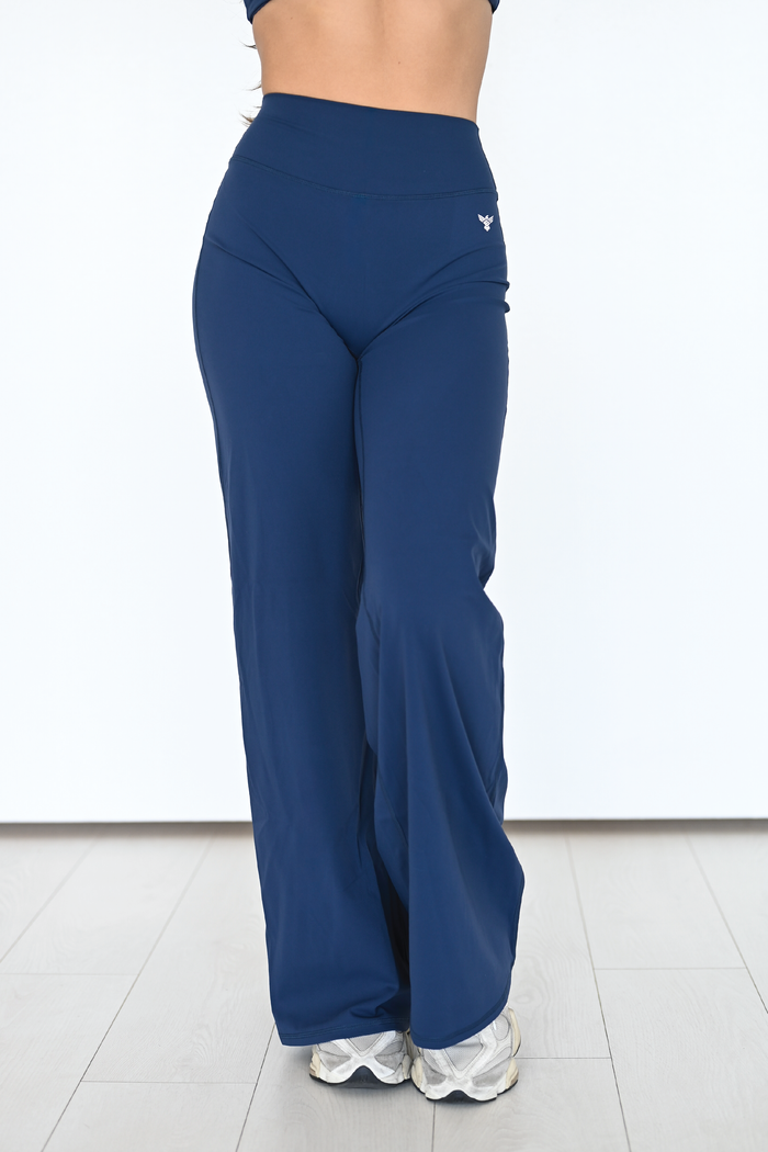 Flow Flared Leggings | Midnight Blue