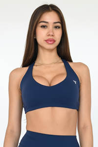Flow Sports Bra | Midnight Blue